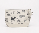 Printed All In Pouch - Dog Print
